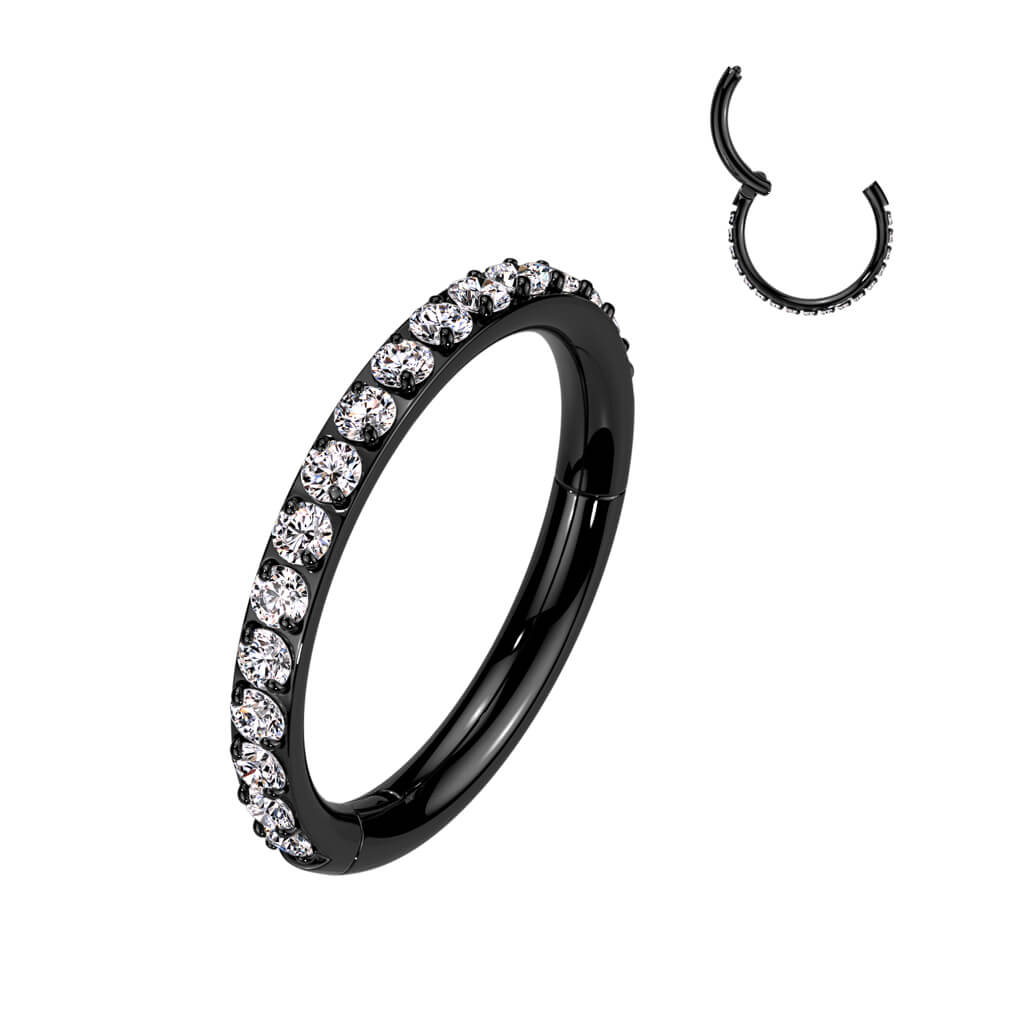 Titanium Ring Zirconia Clicker