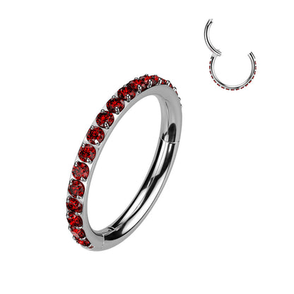 Titanium Ring Zirconia Clicker