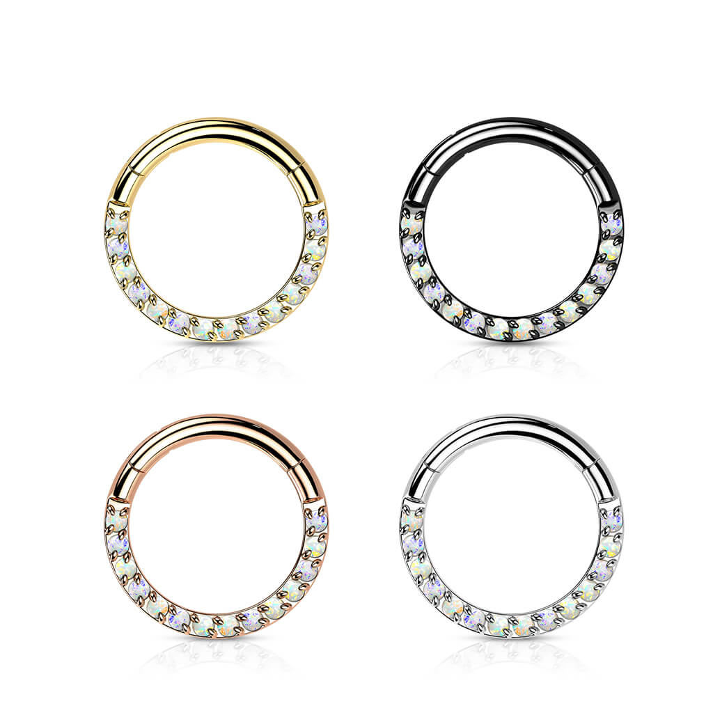 Titanium Ring Zirconia Clicker