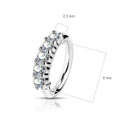 Ring 5 Zirconia Bendable