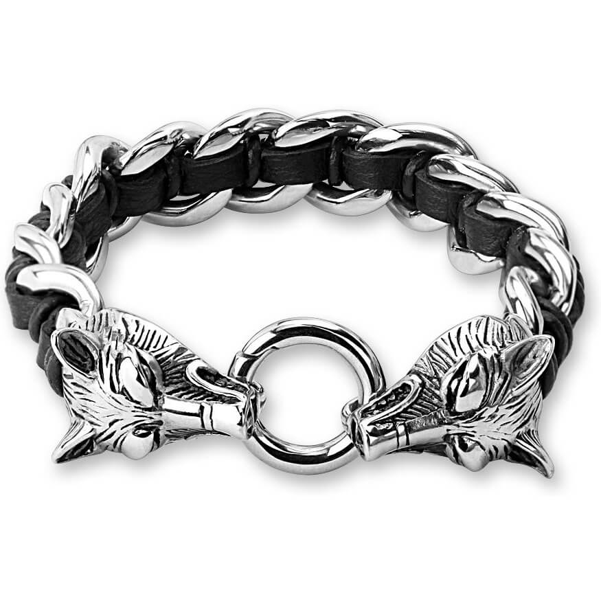 Chain Wolf Silver