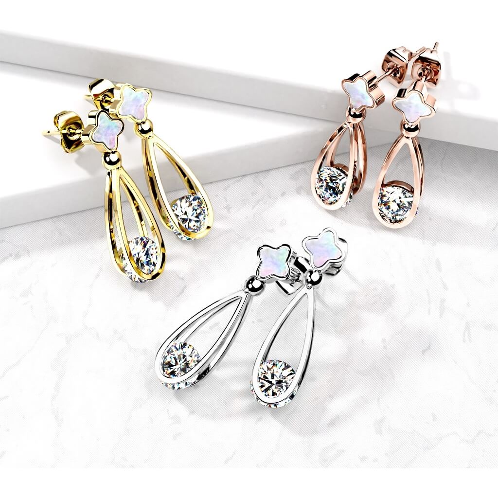 Drop Zirconia dangle