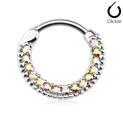 Septum clicker cyrkonia clicker