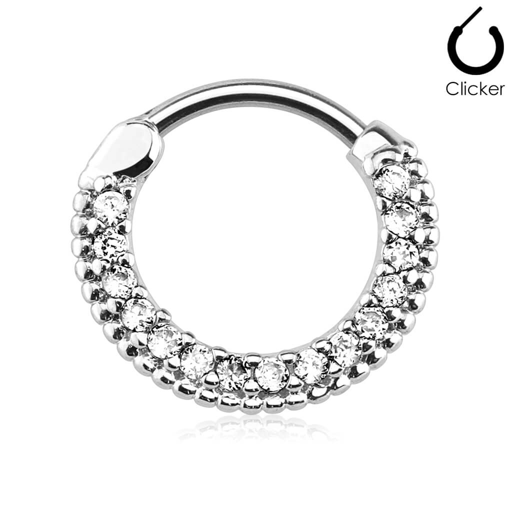 Septum clicker cyrkonia clicker