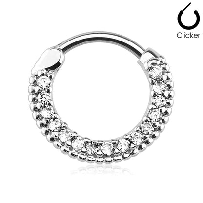 Septum clicker cyrkonia clicker