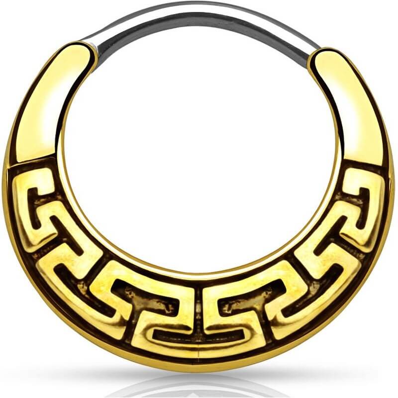 Septum Piercing Clicker Tribal Clicker