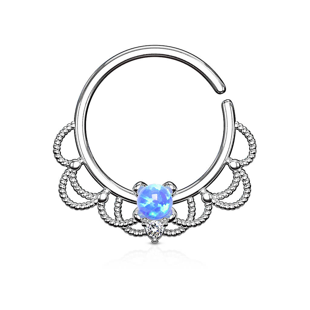 Ring Filigree Opal Bendable