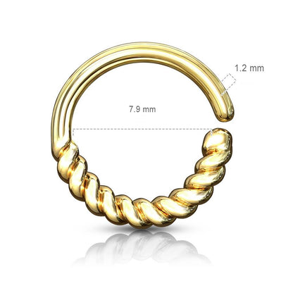 Ring Twisted Bendable