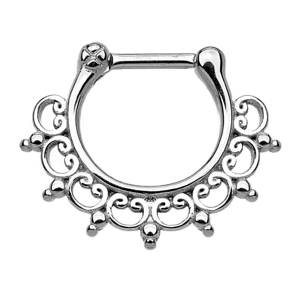 Septum Piercing Clicker Tribal Clicker