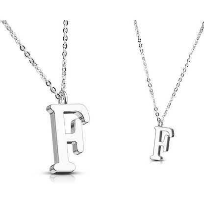 Collier Lettres A-Z Argent