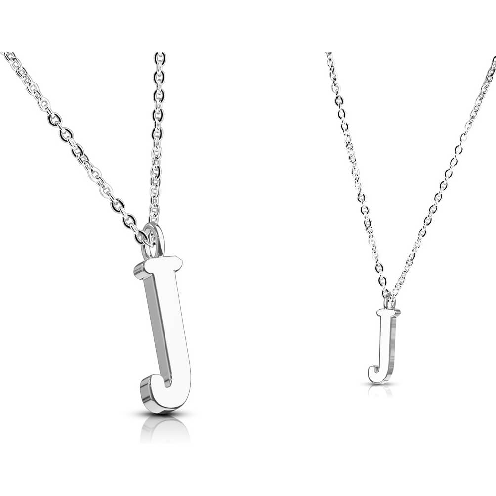 Collier Lettres A-Z Argent