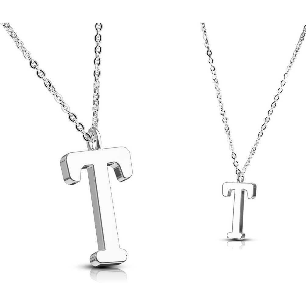 Collier Lettres A-Z Argent