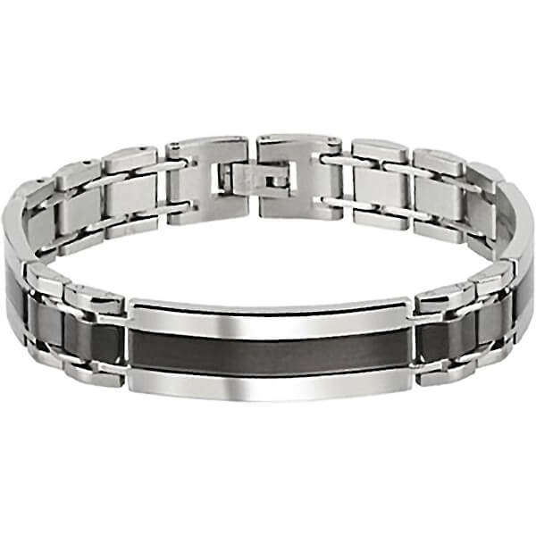 Bracelet Argent Noir