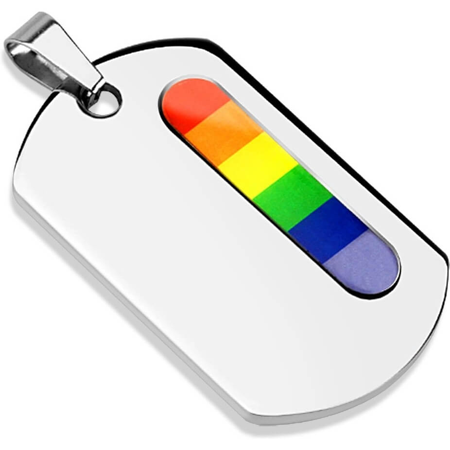 Dog Tag Rainbow