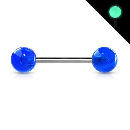 Titan Barbell Acryl Kugel Glow in the Dark