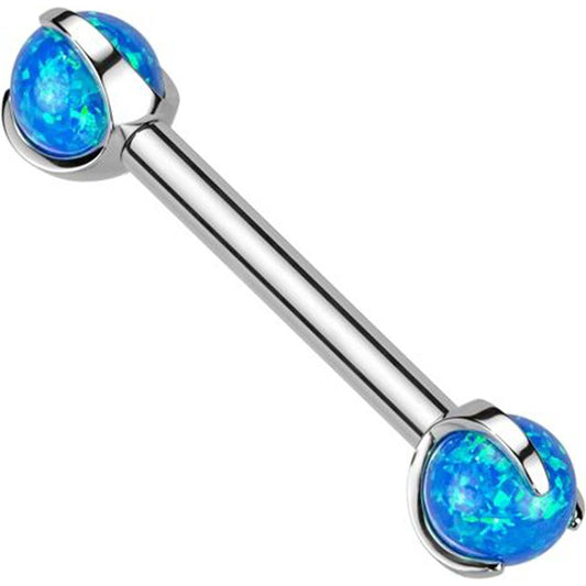 Titan Nippelpiercing Opal Innengewinde