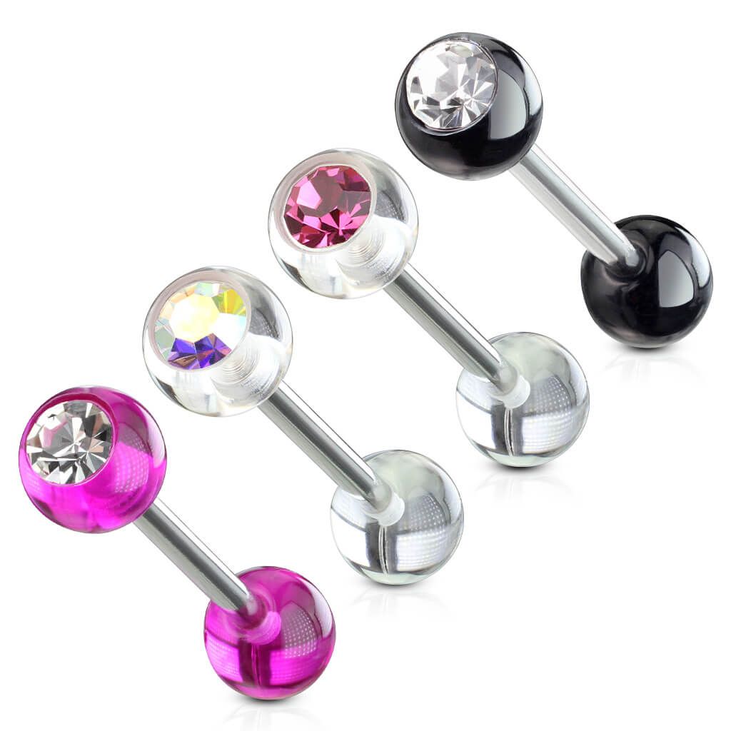 Barbell Ball Zirconia