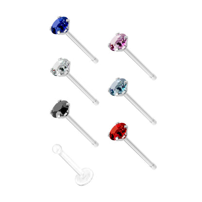 Nose Stud Set Zirconia