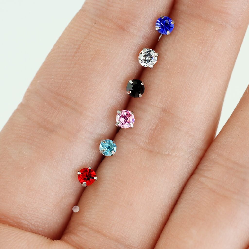 Nose Stud Set Zirconia