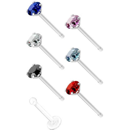 Nose Stud Set Zirconia