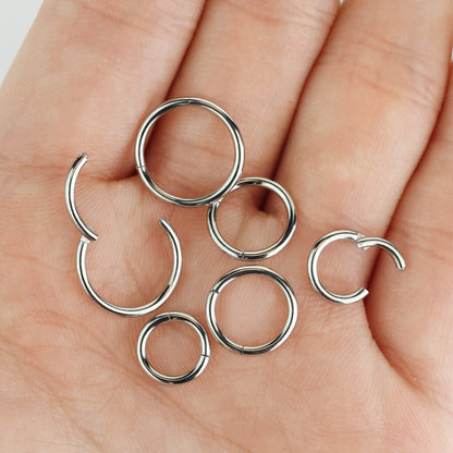 Ring Silber Clicker