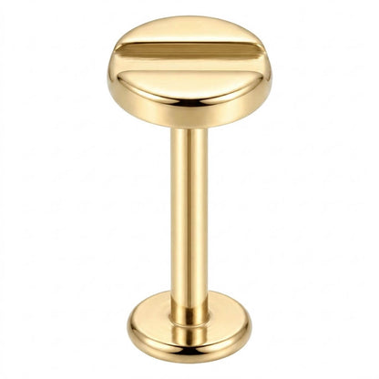 Titanium Labret Screw Internally Threaded